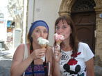 Чефалу. Мороженое — одно из любимых лакомств! Говорят, оно было изобретено как раз на Сицилии!