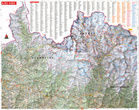 Общий вид карты районов Ролвалинг и Соло Кхумбу.