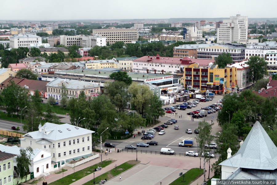 Рыночная площадь Вологда, Россия