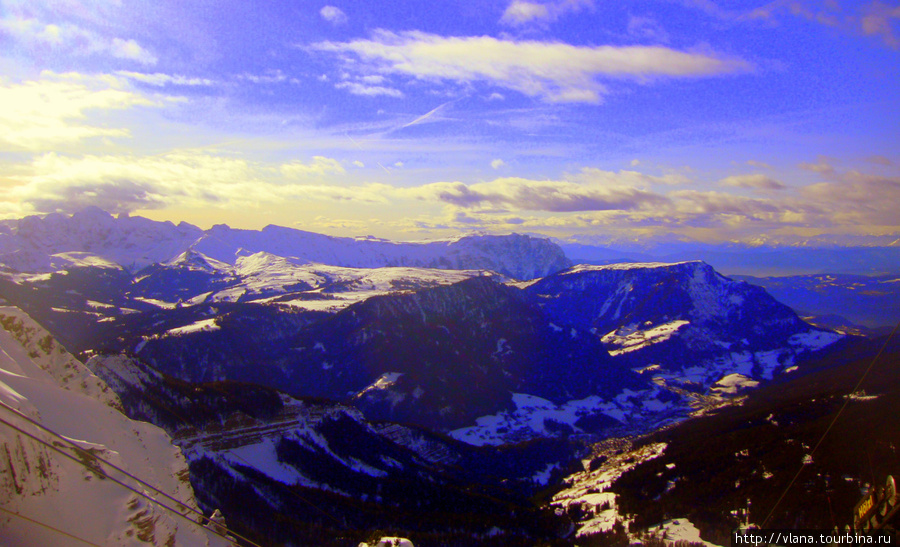 Доломитовы альпы... Валь-Гардена, Италия