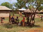В угандийской деревне