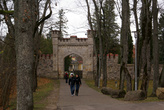 ворота замка