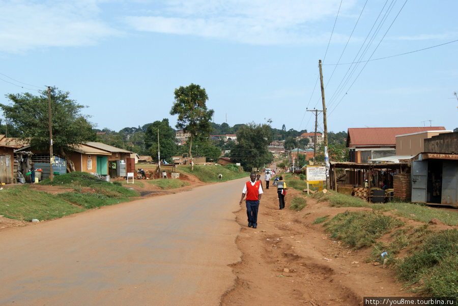 дорога в порт Энтеббе, Уганда