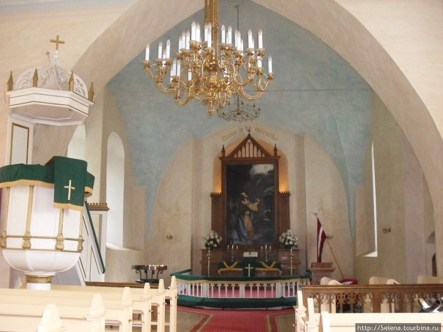 Лютеранская церковь Сигулда, Латвия