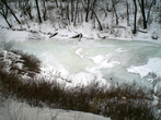 Замерзший ручей