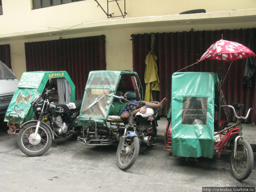 Трёхколёсные рикши Манила, Филиппины