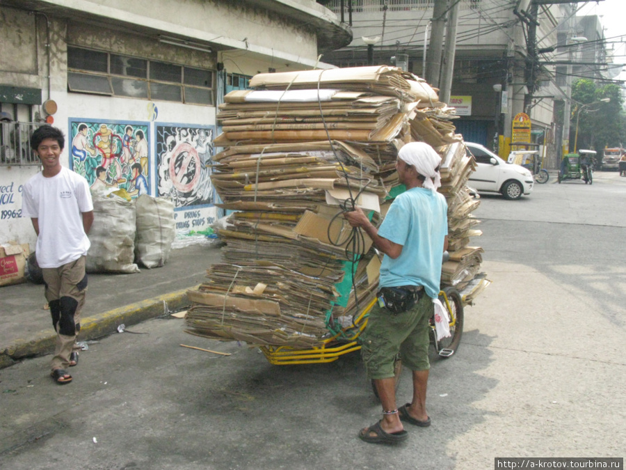 Сборщик макулатуры Манила, Филиппины