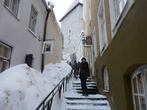 Таллиннские улочки  и лестницы манят...