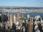 Нью-Йорк с обзорной площадки Empire State Building