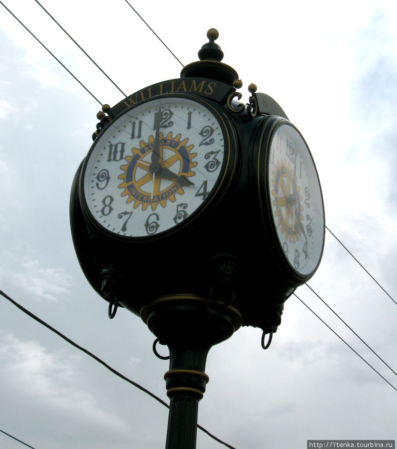 городские часы Вильямса Штат Аризона, CША