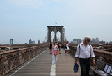 пешеходная зона Бруклинского моста