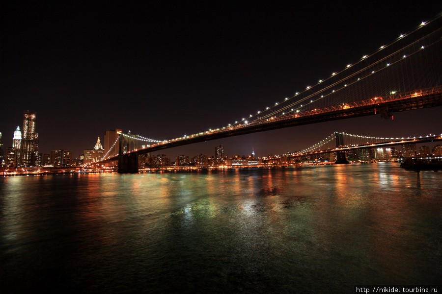 Бруклинский мост Нью-Йорк, CША