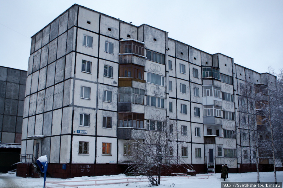 Типичный жилой дом Сургут, Россия