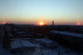 Восход над Сургутом