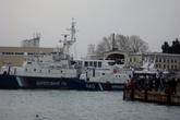 порт Сочи,зима 2009