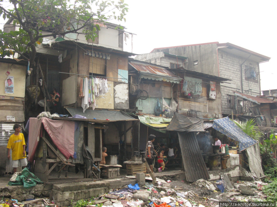 Трущобные кварталы Манила, Филиппины