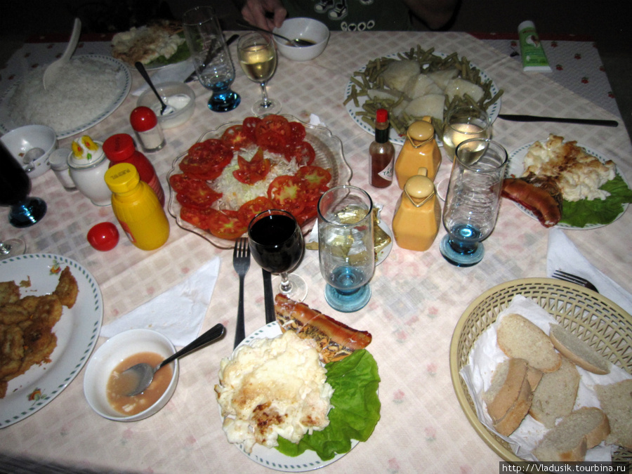 ужин Плайя-Ларго, Куба