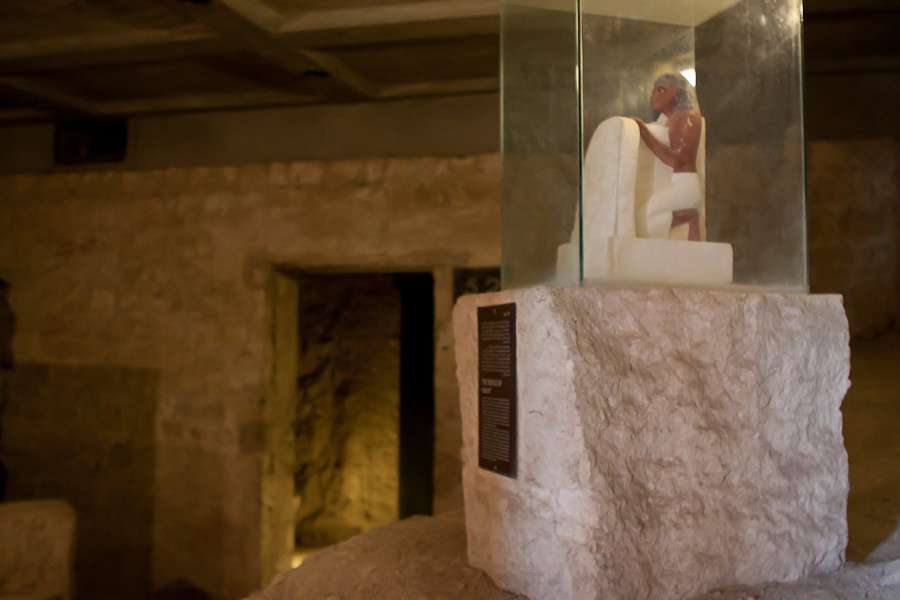 Внутри гробницы Луксор, Египет