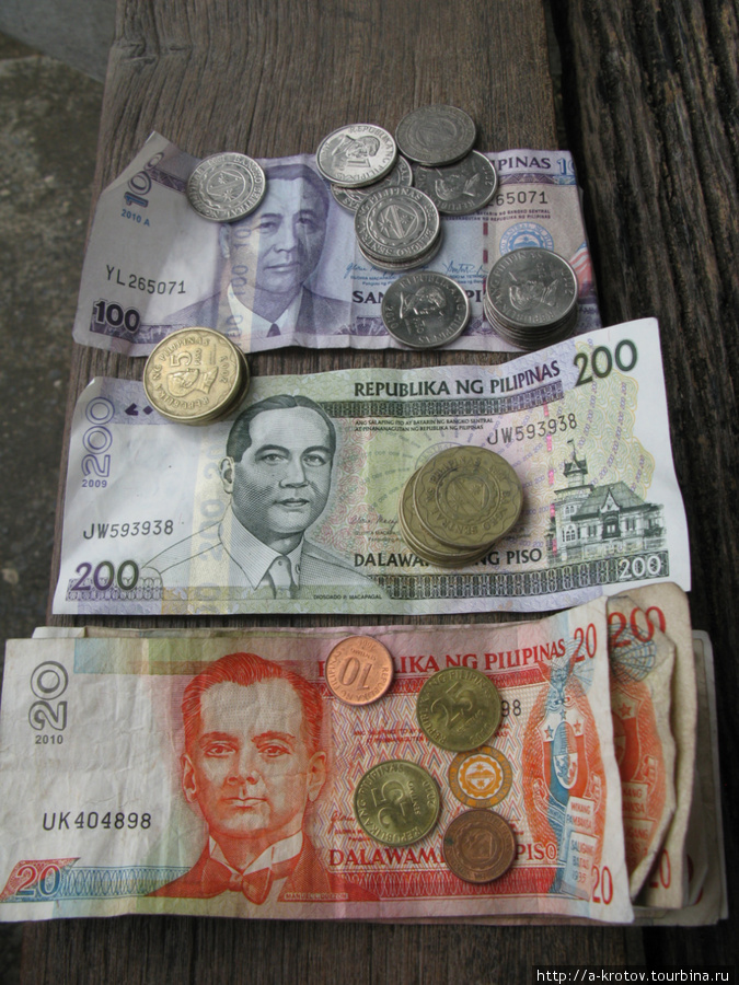 Филиппинские деньги — вот они, кто не видел Давао, Филиппины