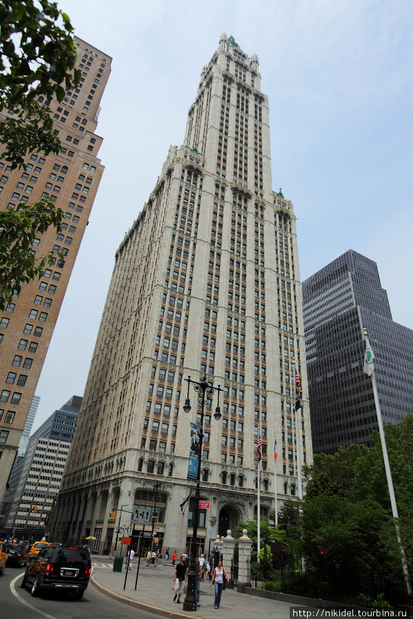 Woolworth Building Нью-Йорк, CША