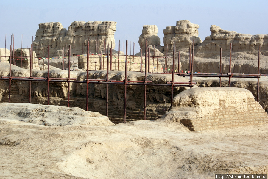 Реставрация руин Синьцзян-Уйгурский автономный район, Китай