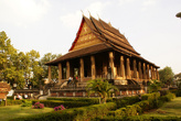 Храм в монастыре Ват Хо Пра Кео во Вьентьяне