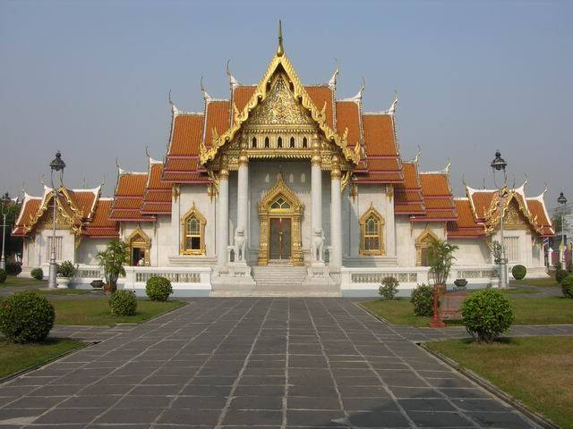 Мраморный монастырь Бангкок, Таиланд