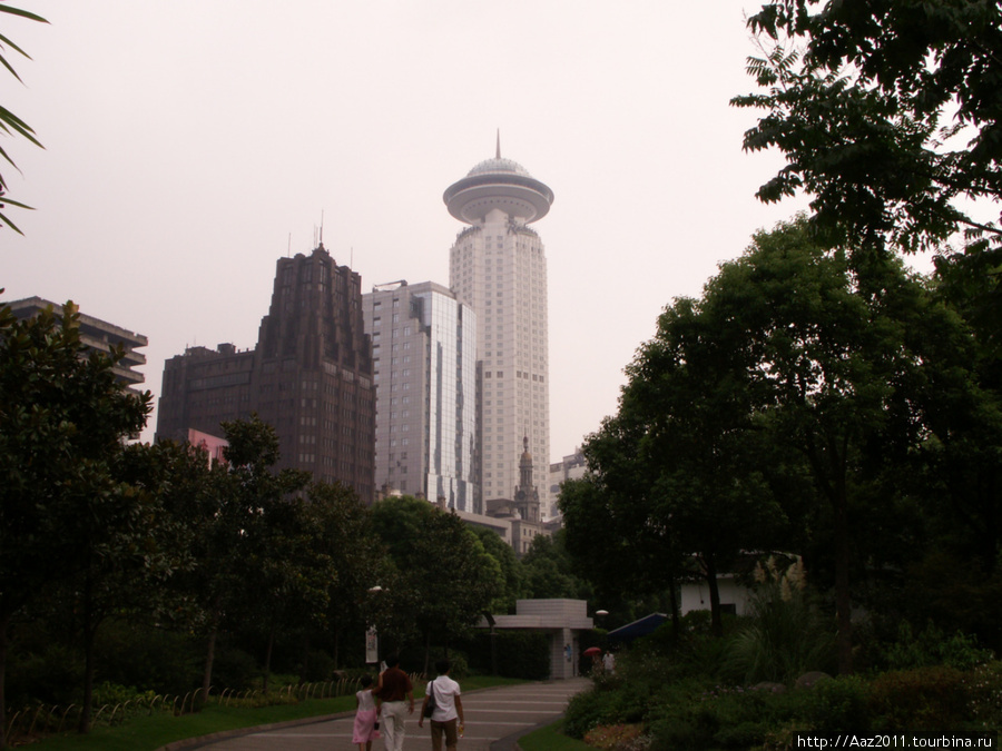 Шанхай - центральный парк Шанхай, Китай