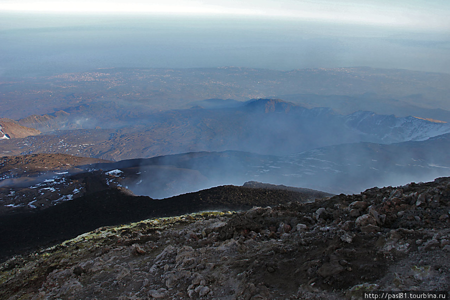 Вначале все шло довольно не плохо... Вулкан Этна Национальный Парк (3350м), Италия