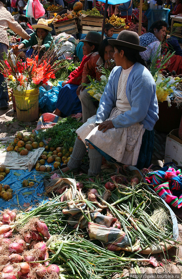 собственно рынок Писак, Перу