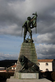 Памятник французским легионерам, участникам компаний начала прошлого века.