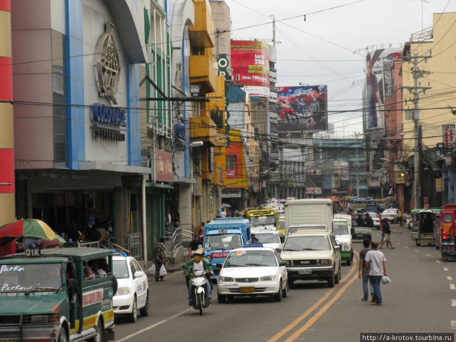 Центральные улицы Себу Себу-Сити, остров Себу, Филиппины