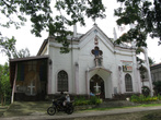 Церковь в Алкое, католическая, с массой деревянных фиур