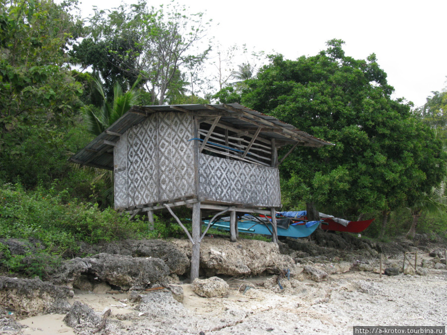 Домик рыбакa Алкой, остров Себу, Филиппины