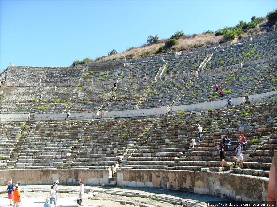 Зрительные ряды Большого театра. Эфес античный город, Турция