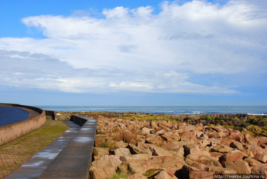 Прогулка вдоль Северного моря, Шотландия Петерхед, Великобритания