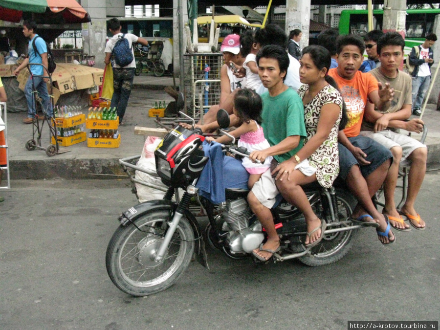Мотоцикл = это хорошо. Манила, Филиппины