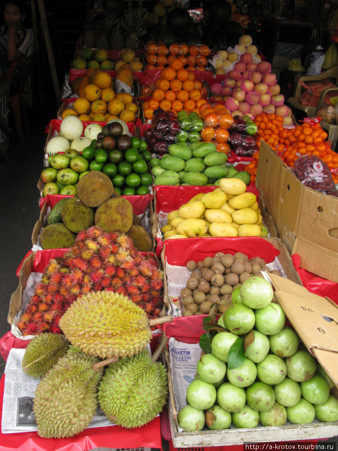 Уличный фруктовый развал Манила, Филиппины