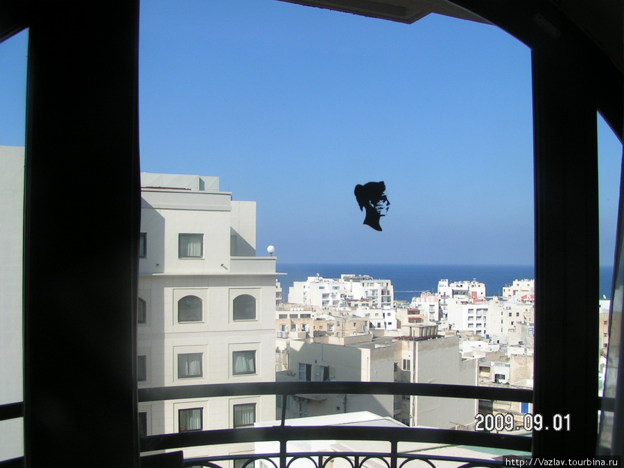 Вид из окна отеля Валлетта, Мальта