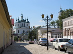 Вид на Спасский собор со Спасской улицы.