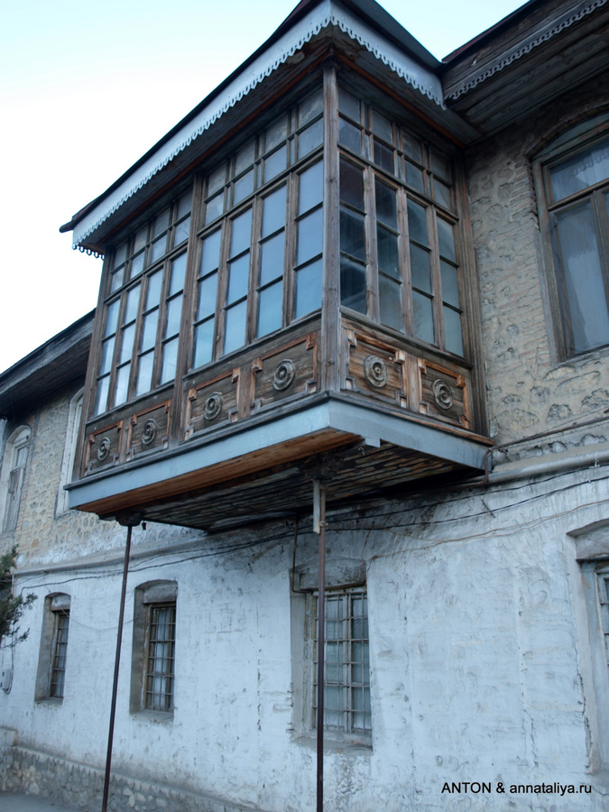 И такие уютные балкончики Шеки, Азербайджан