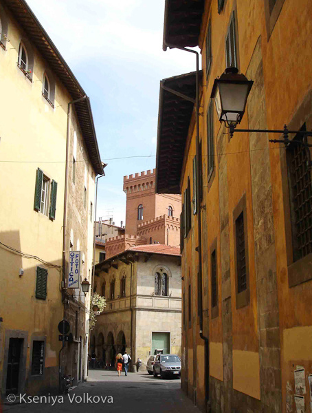 Пизанскими переулками Пиза, Италия
