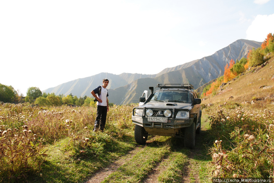 Дорога на Ходз Урс-Туальское ущелье, Южная Осетия