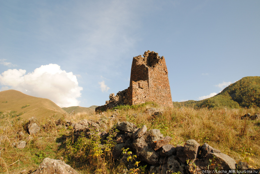 Ходз башни Тотровых Урс-Туальское ущелье, Южная Осетия