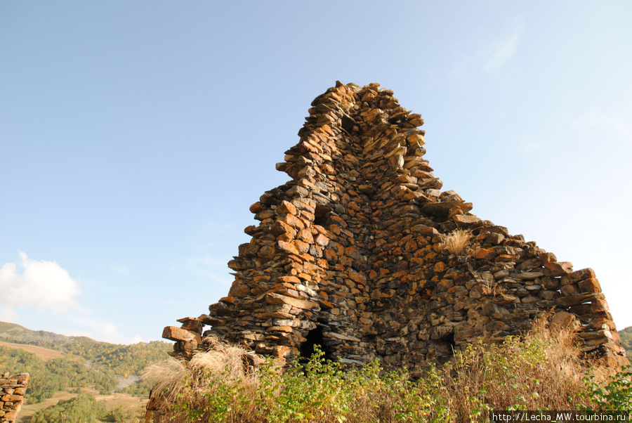 Ходз башни Тотровых Урс-Туальское ущелье, Южная Осетия