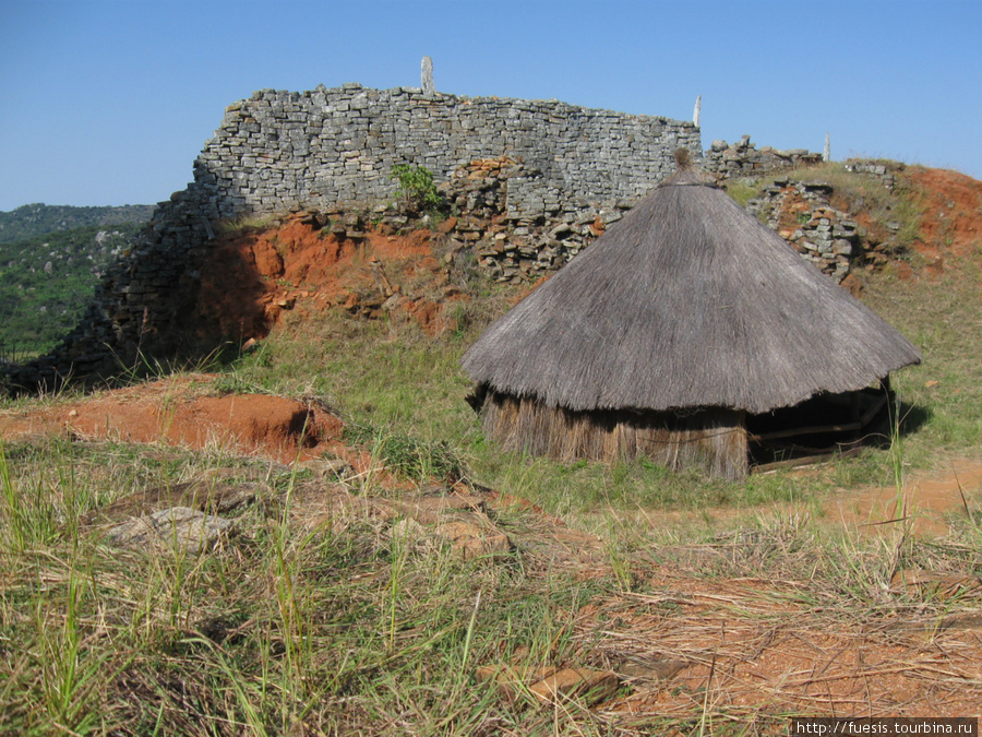 Развалины Великого Зимбабве Зимбабве