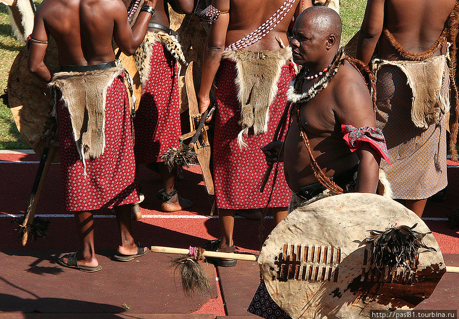А оркестр пехотными частями Мбабане, Свазиленд