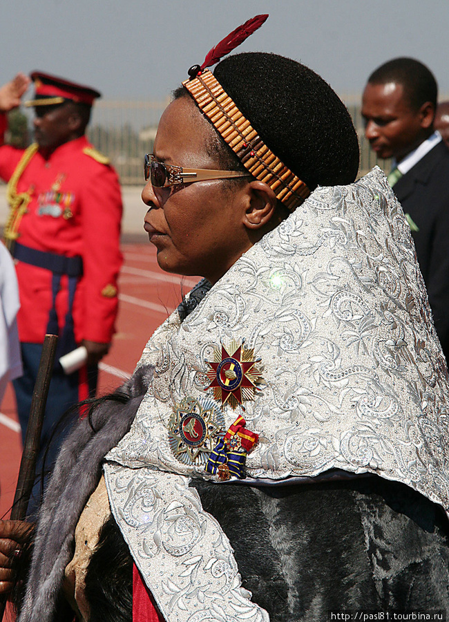День рождения короля. Мбабане, Свазиленд