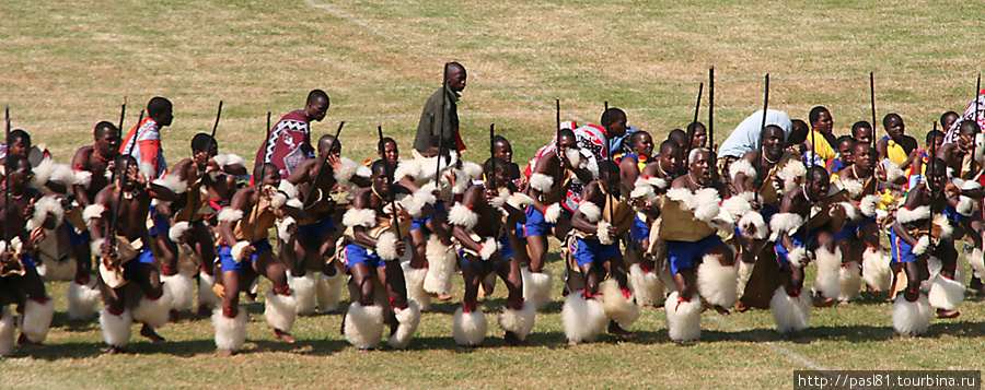 Очередные воины. Мбабане, Свазиленд