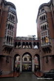 Итальянский дворик рядом с костелом